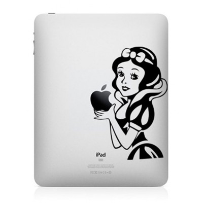 Sneeuwwitje (2) iPad Sticker iPad Stickers